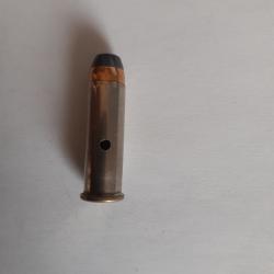 1 cartouche  inox  357 Mag Neutralisée 3-D
