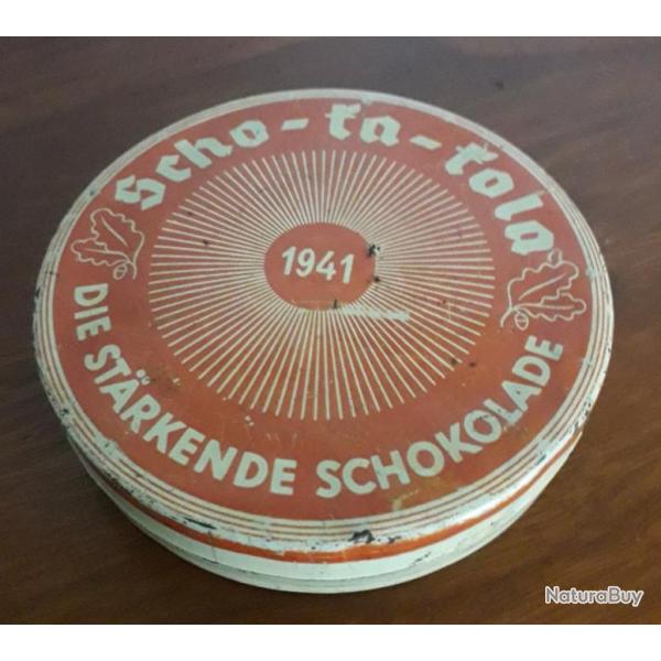 Boite scho-ka-kola allemand ww2