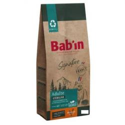 1 paquet de 3 kg de croquettes chat adulte/BAB'IN CHAT au Poulet