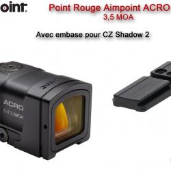 Point Rouge AIMPOINT ACRO C-2 - 3,5 MOA - pour CZ75 Shadow 2