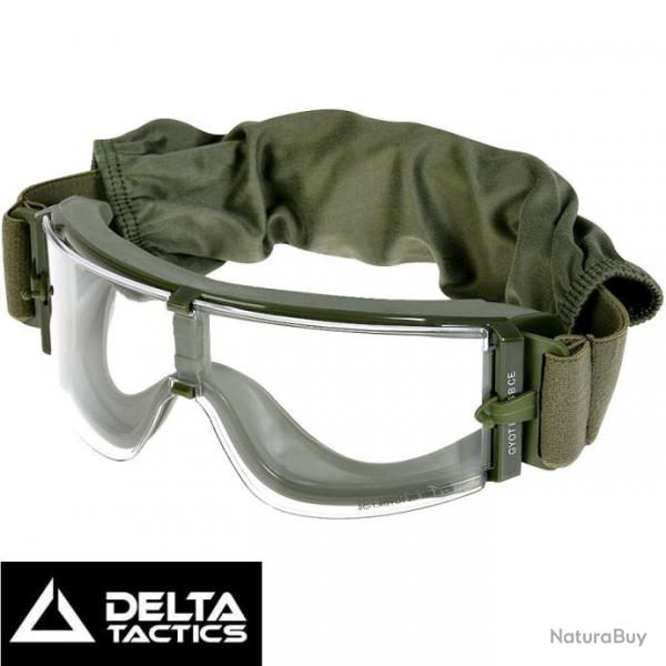 Lunette de protection anti-bue OD X8 pour airsoft - DELTA TACTICS