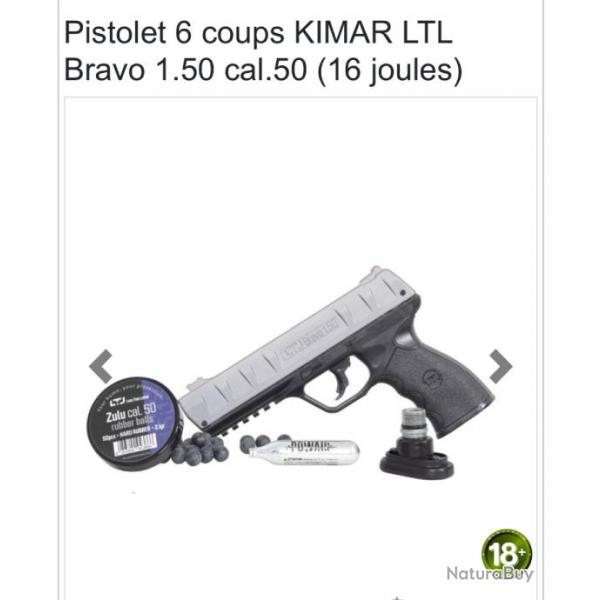 KIMAR LTL Bravo 1.50 Cal 50 (16 Joules).