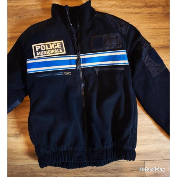 Manteau polaire police municipale