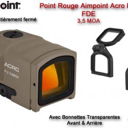 Point Rouge AIMPOINT ACRO P-2 - 3,5 MOA - Couleur FDE