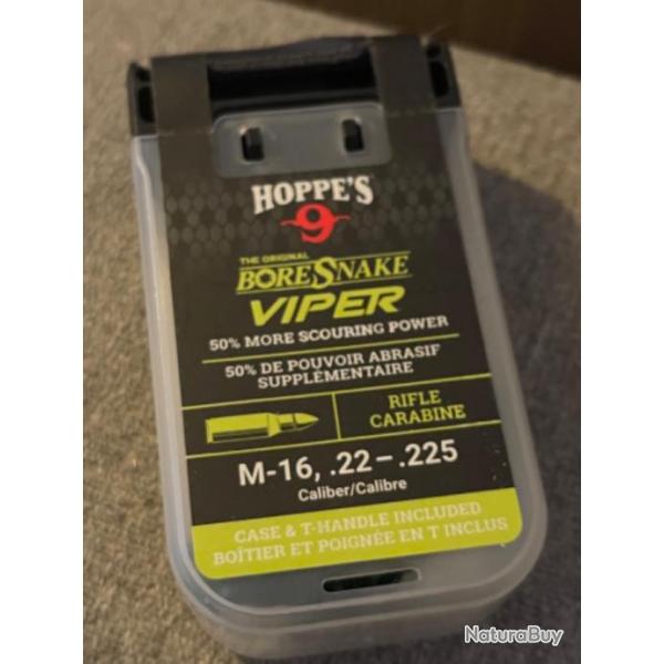 HOPPE'S 9 - BoreSnake Viper cal. M-16, .22 - .225