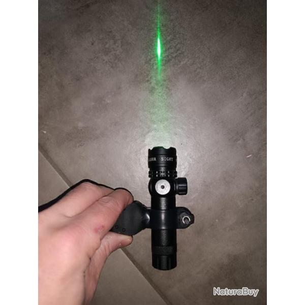 Vis laser point vert pour arme longue