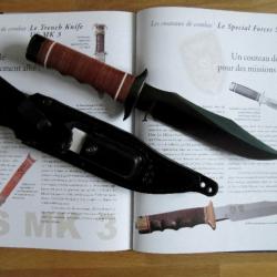 Couteau militaire S.O.G " Super Bowie SB1T" COMBAT KNIFE.