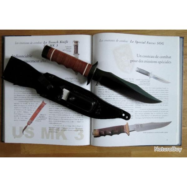 Couteau militaire S.O.G " Super Bowie SB1T" COMBAT KNIFE.