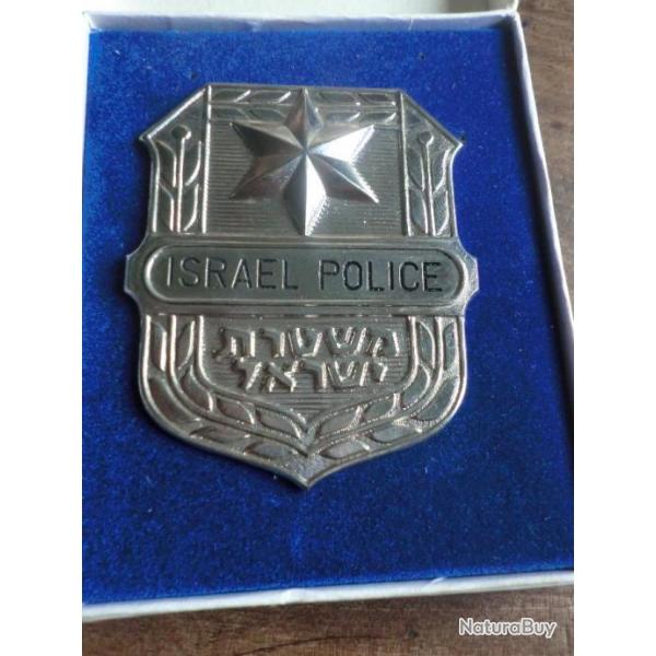 insigne plaque  badge israel police