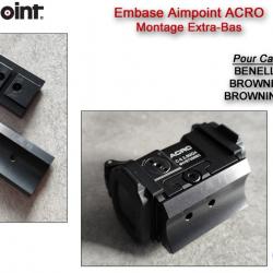 Embase Aimpoint Acro pour carabine BAR et ARGO