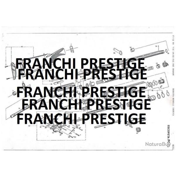 clat (en clair) fusil FRANCHI PRESTIGE envoi par mail - VENDU PAR JEPERCUTE (m2283)