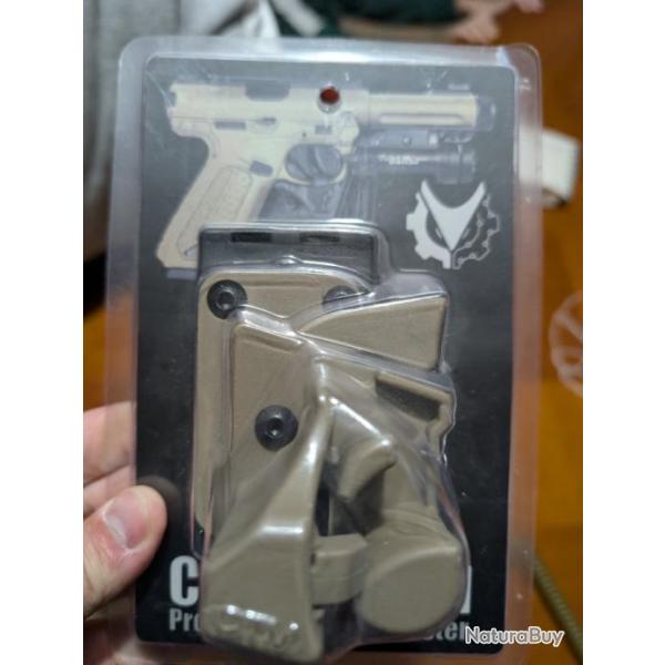 Holster CTM AAP01 Noir / Droitier - Tan / Droitier