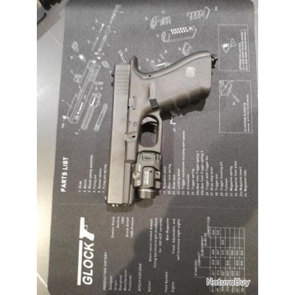 Tapis de nettoyage glock 17