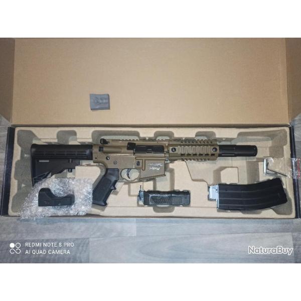 Carabine 4.5mm (Billes) CROSMAN BUSHMASTER MPW FULL AUTO CO2 BLACK TAN