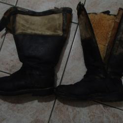 Bottes d'aviateur allemand de la seconde guerre mondiale