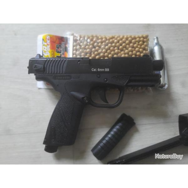 Pistolet Bersa blowback co2 airsoft