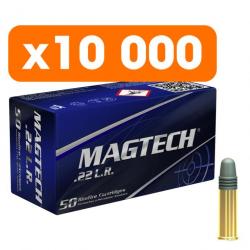 Vente groupée - Pack 10 000 cartouches Magtech.22 lr. Standard Velocity - Frais de port inclus