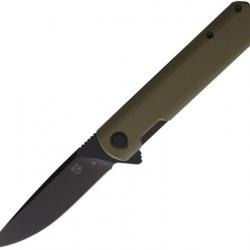 Couteau Se7en Plus Hera OD Green Lame Acier D2 Manche G10 Liner Lock Clip SPL240506OD