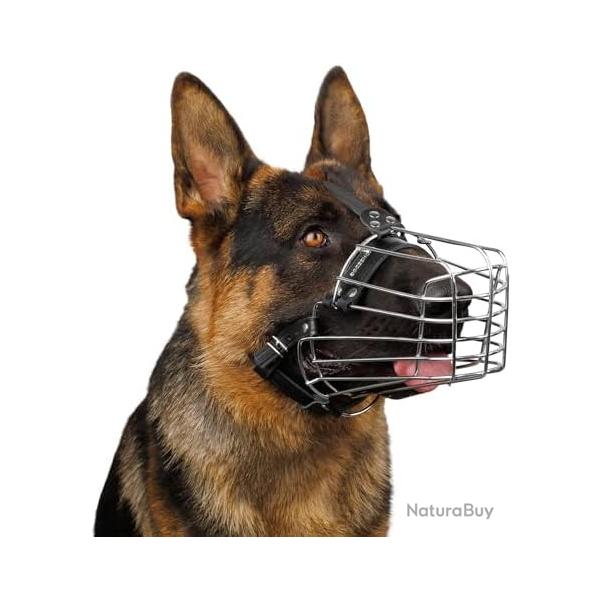Muselire en Fil de Fer pour Chiens de Taille Moyenne et Grande