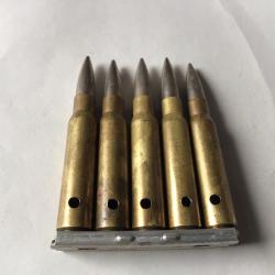 VENDU PAR LE-CUIRASSIER N° 9 CLIP  DE 5 BALLES CALIBRE 7,5 X 54    3-73