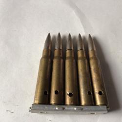 VENDU PAR LE-CUIRASSIER N° 1 CLIP  DE 5 BALLES CALIBRE 7,5 X 54    3-39