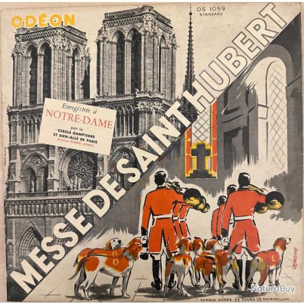 33T MESSE DE SAINT HUBERT enregistr  Notre-Dame de Paris