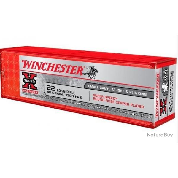 Munitions WINCHESTER cal.22lr superspeed high velocity par 100