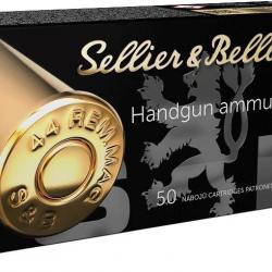 Munitions SELLIER&BELLOT cal.44mag sp 15.55g par 500