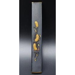 OEUVRE DE ARAKI TOMEI ???? 1817-1870 MILLET KOZUKA SHAKUDO ACCESSOIRES SABRE JAPONAIS EDO PERIOD 161