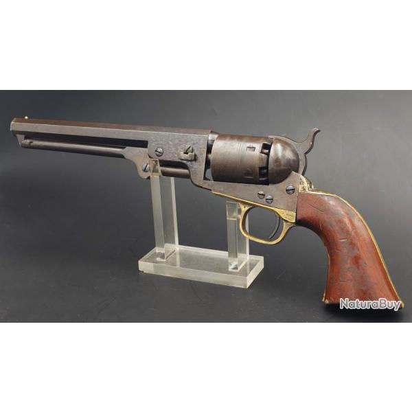 REVOLVER COLT NAVY MODELE 1851 PRODUIT EN 1866 CALIBRE 36 PN - USA XIX Bon  U.S.A. XIX eme Categori