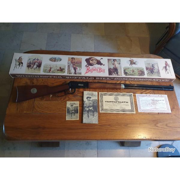 Carabine winchester buffalo bill complete model rifle comme neuve