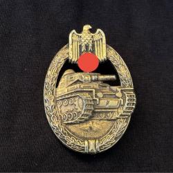 Reproduction - Badge panzer classe bronze - Allemand WW2