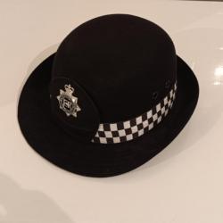 Chapeau melon police britannique taille 55 neuf (bowler)