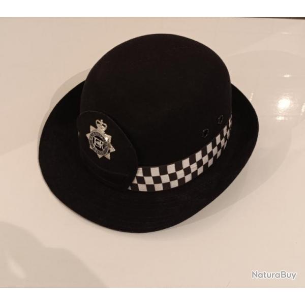 Chapeau melon police britannique taille 55 neuf (bowler)