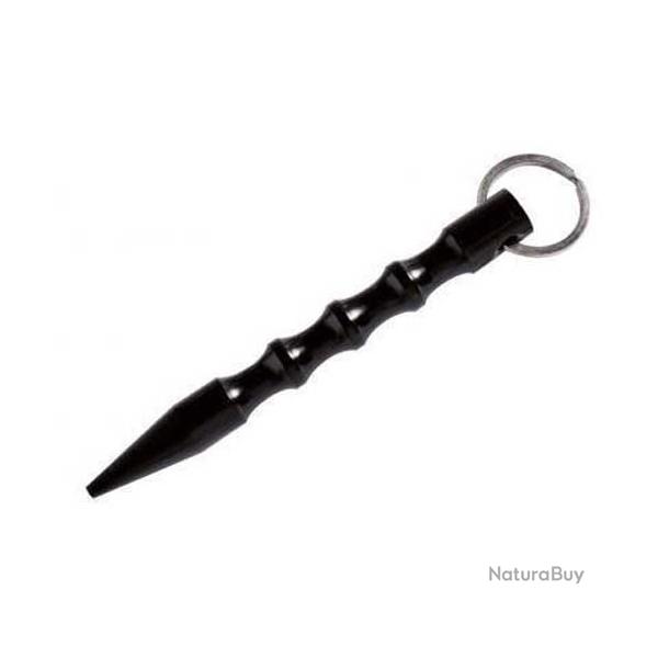 Kubotan Noir Acier Porte Cl Dfense Survie Brise Vitre