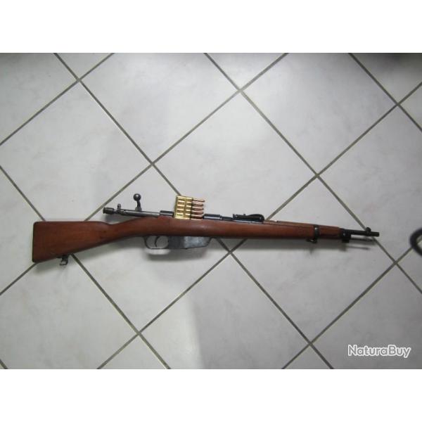 Carabine Carcano modle 1891/24 TS troupes spciales calibre 6.5 x 52 carcano catgorie D