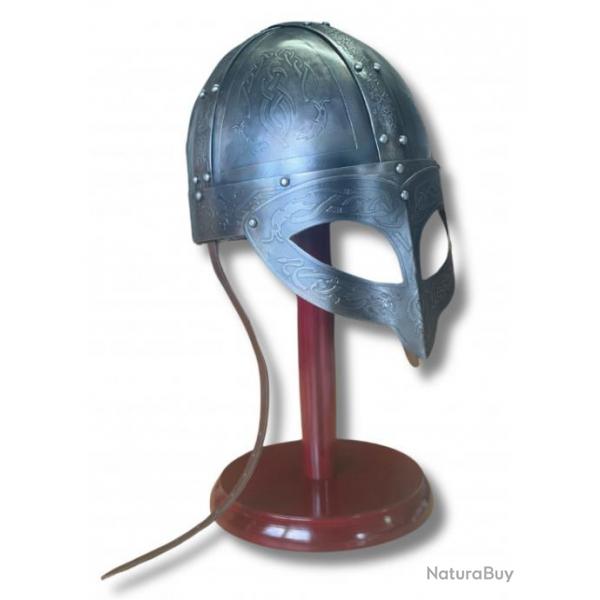 Casque Viking avec visire decor