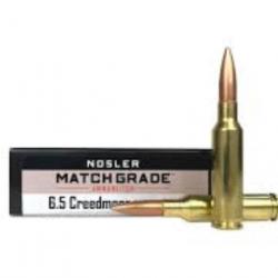 20 Munitions NOSLER Cal. 6.5 Creedmoor -140 gr HPBT MATCH GRADE