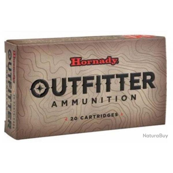 20 Munitions HORNADY Cal. 270 Win -130 gr GMX  OUTFITTER #80529