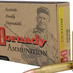 20 Munitions HORNADY  270 Win - 150 SP  #8058 CUSTOM