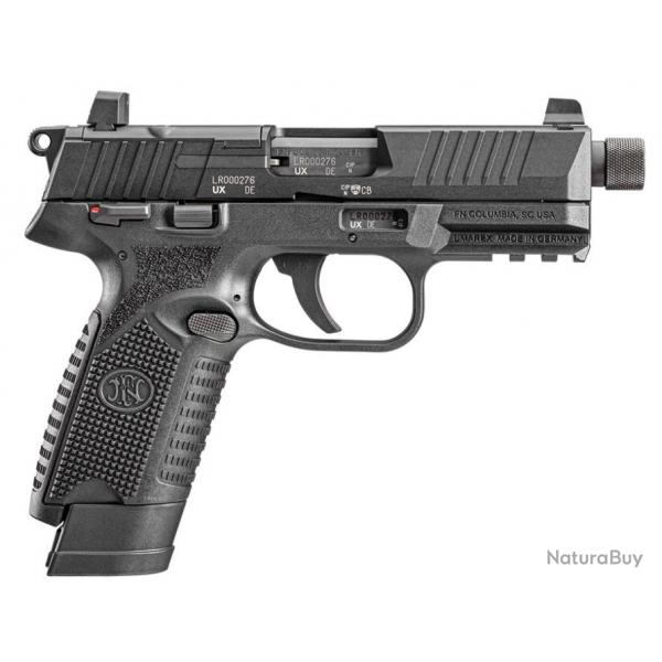 PISTOLET FN HERSTAL 502 TACTICAL BLACK CAL.22LR FILET - CATEGORIE B