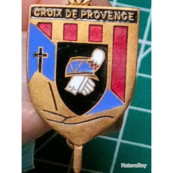 INSIGNE PROMOTION SAINT CYR 42/44 CROIX DE PROVENCE 39/45 WW2