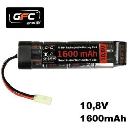 Batterie airsoft NiMH 10,8V 1600 mAh pour AEG