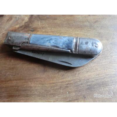 ANCIEN COUTEAU DE POCHE PLIANT MULTIFONCTION PRADEL POUR PARIS PLAGE