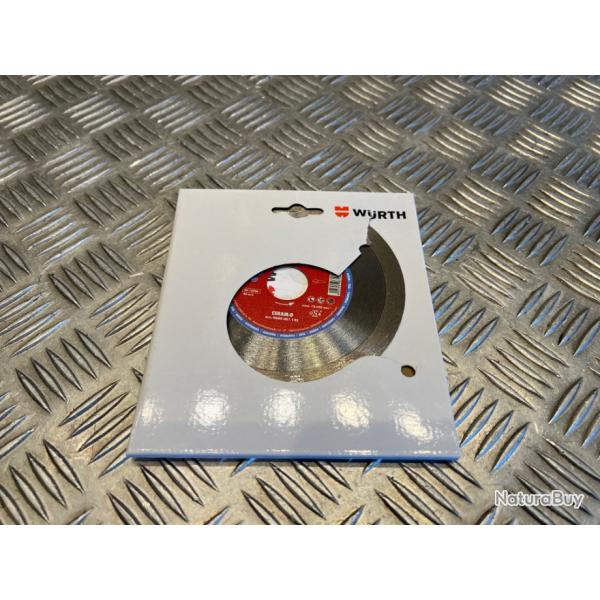 Disque 125mm diamant diamentes ceram-d pour disqueuse wurth 0668061125 neuf