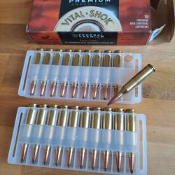 Munitions Cal 243 FEDERAL PREMIUM VITAL- SHOK 100 GRAIN NOSLER SOLID BASE