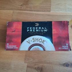 Munitions Cal 243 FEDERAL PREMIUM VITAL- SHOK 70 GRAIN NOSLER BALLISTIC TIP