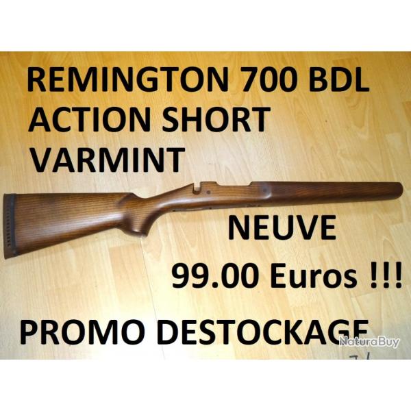 crosse NEUVE carabine REMINGTON 700 BDL ACTION SHORT VARMINT -VENDU PAR JEPERCUTE (b13082)