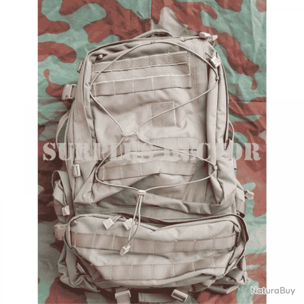 Musette - Flin 45L Arme Franaise - TECPACK - Originale Sac incomplet (manque poche hydra, couvre-