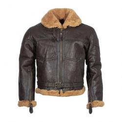 Blouson Cuir Bombardier RAF IRVIN Britannique WW2